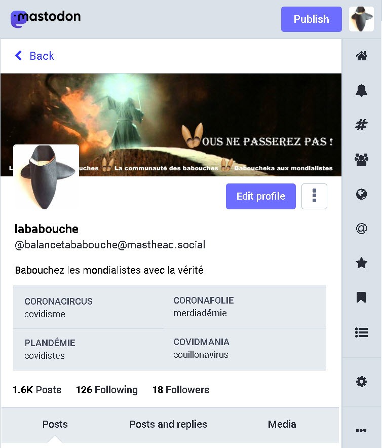 Lababouche mastodon